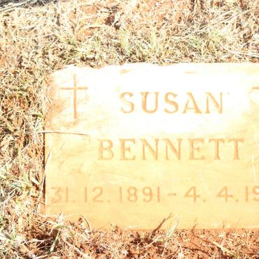 BENNETT Susan 1891-1978