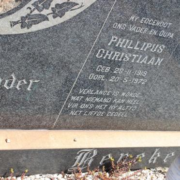 BENEKE Phillipus Christiaan 1919-1972