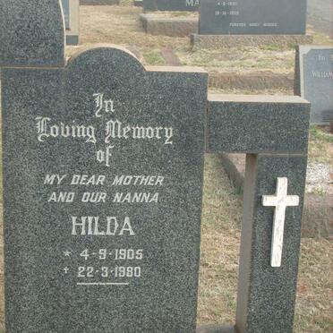 BELL Hilda 1905-1980