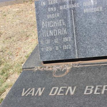 BERG Michiel Hendrik, van den 1917-1977