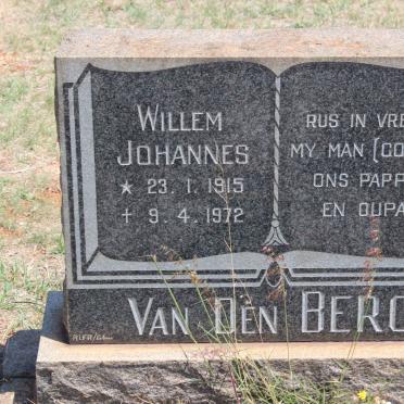 BERG Willem Johannes, van den 1915-1972