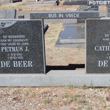 BEER Petrus J., de 1910-1975 &amp; Catharina L. 1914-2004