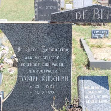 BEER Daniel Rudolph, de 1923-1973