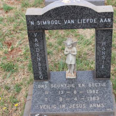BERG Hansie, van den 1982-1983