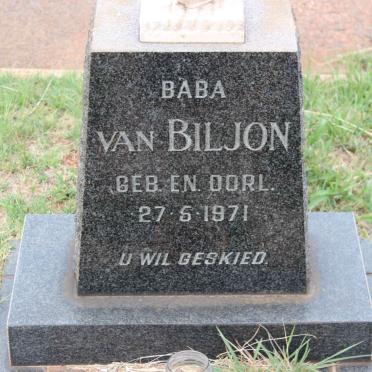 BILJON, van 1971-1971