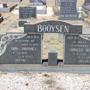 BOOYSEN Dirk Johannes 1908-1977 &amp; Cornelia Maria 1916-1988