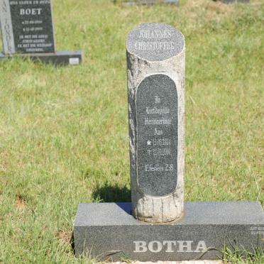 BOTHA Johannes Christoffel 1924-2000 &amp; Cornelia Carolina PELSER 1945-200?