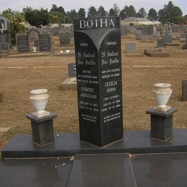 BOTHA Ockert Jonathan 1913-1974 &amp; Cecilia Anna LOUBSER 1918-1994