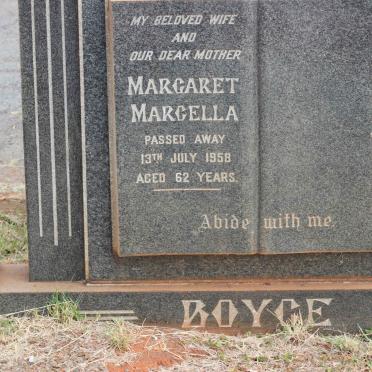 BOYCE Margaret Marcella -1958