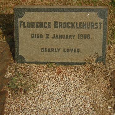 BROCKLEHURST Florence -1956