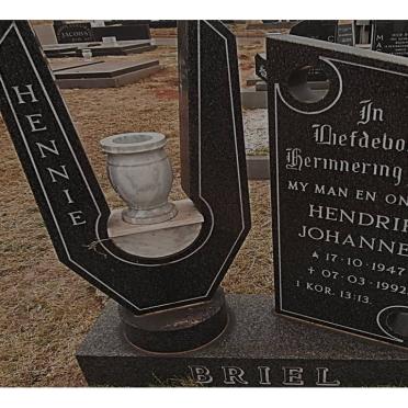 BRIEL Hendrik Johannes 1947-1992