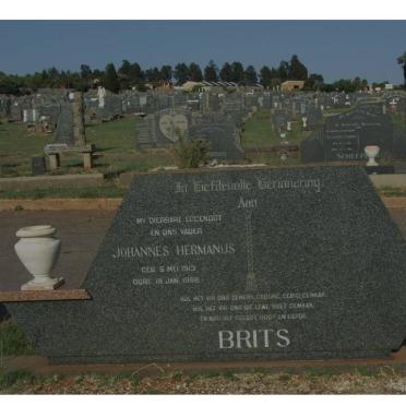 BRITS Johannes Hermanus 1913-1968