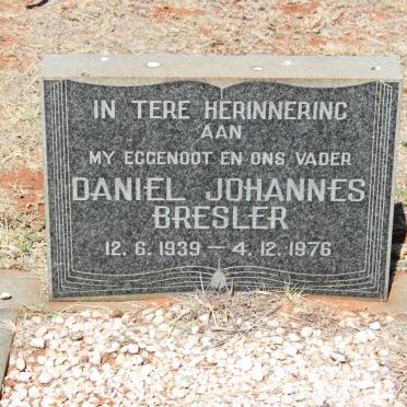 BRESLER Daniel Johannes 1939-1976