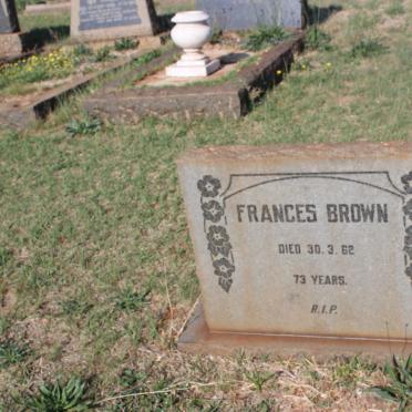 BROWN Frances -1962