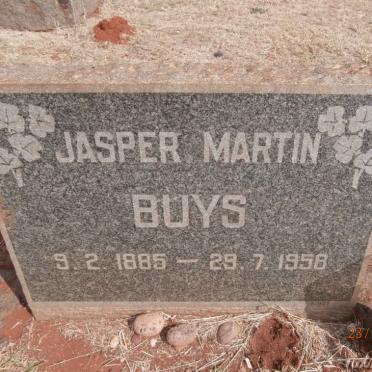 BUYS Jasper Martin 1885-1958