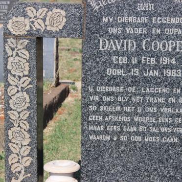 COOPER David 1914-1963