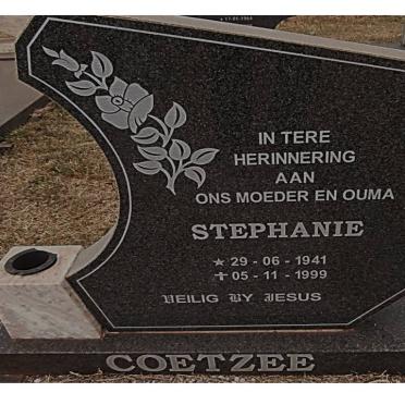 COETZEE Stephanie 1941-1999