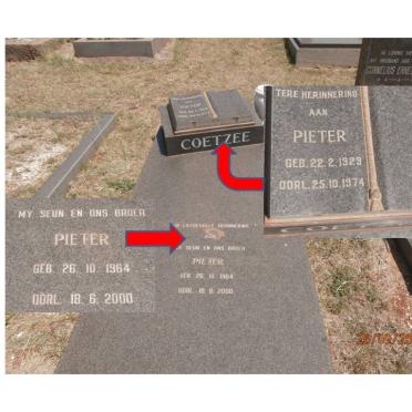 COETZEE Pieter 1929-1974 :: COETZEE Pieter 1964-2000