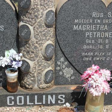 COLLINS Nicolaas Cornelius Johannes 1915-1970 &amp; Magrietha Jacoba Petronella 1921-1972