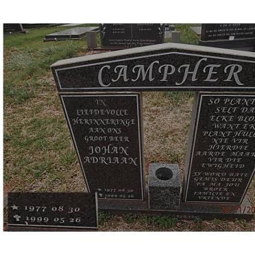 CAMPHER Johan Adriaan 1977-1999