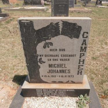 CAMPHER Michiel Johannes 1912-1973