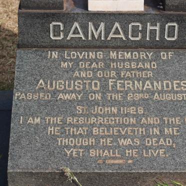 CAMACHO Augusto Fernandes -1958