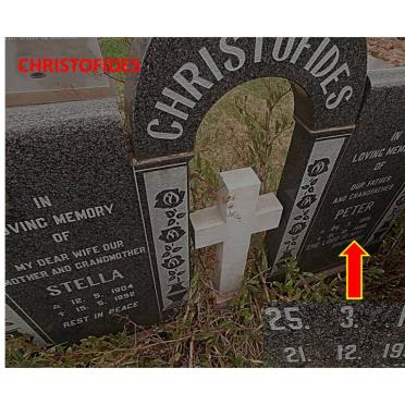 CHRISTOFIDES Peter 1915-1998 &amp; Stella 1904-1992