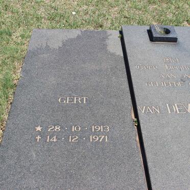 DEVENTER Gert, van 1913-1971 