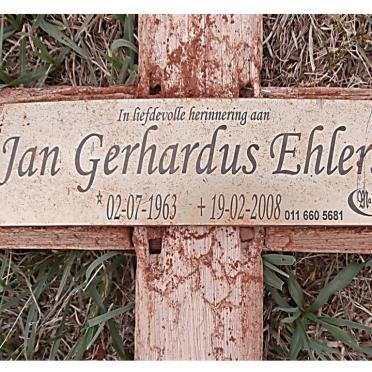 EHLERS Jan Gerhardus 1963-2008