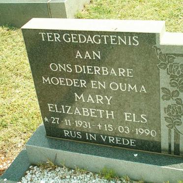 ELS Mary Elizabeth 1931-1990