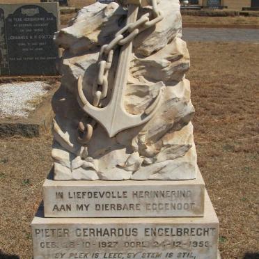 ENGELBRECHT Pieter Gerhardus 1927-1953