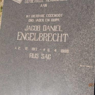 ENGELBRECHT Jacob Daniël 1917-1988