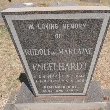 ENGELHARDT Rudolf 1944-1975 &amp; Marlaine 1947-1998