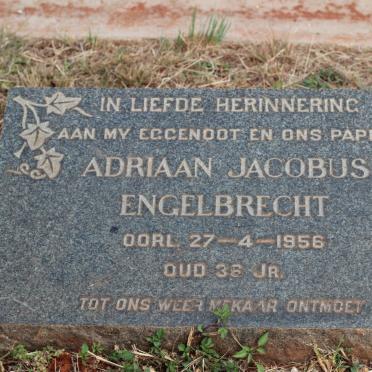 ENGELBRECHT Adriaan Jacobus -1956