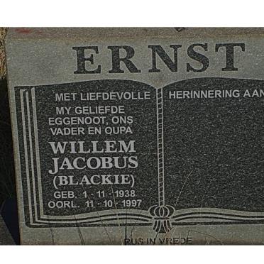 ERNST Willem Jacobus 1938-1997