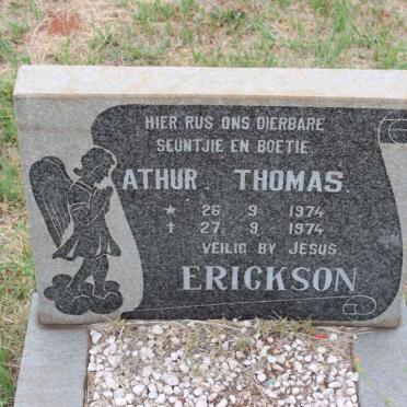 ERICKSON Athur Thomas 1974-1974
