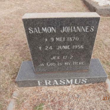 ERASMUS Salmon Johannes 1870-1956