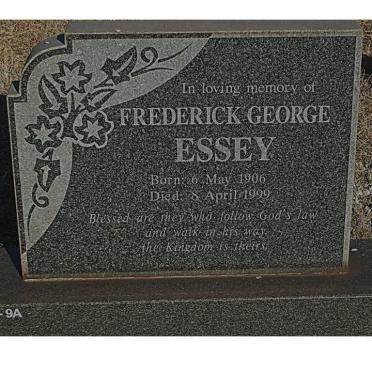 ESSEY Frederick George 1906-1999