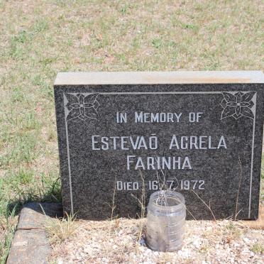 FARINHA Estevaō Agrela -1972