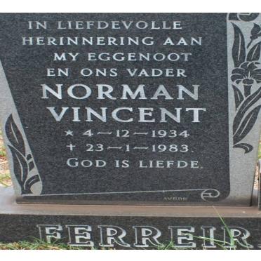 FERREIRA Norman Vincent 1934-1983
