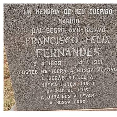 FERNANDES Francisco Felix 1909-1991