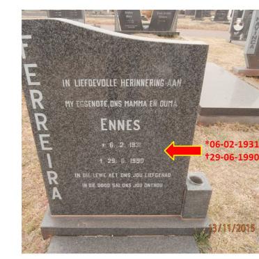 FERREIRA Ennes 1931-1990