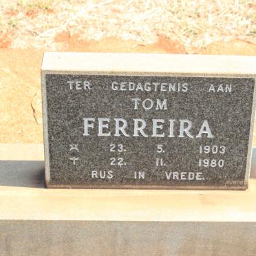 FERREIRA Tom 1903-1980