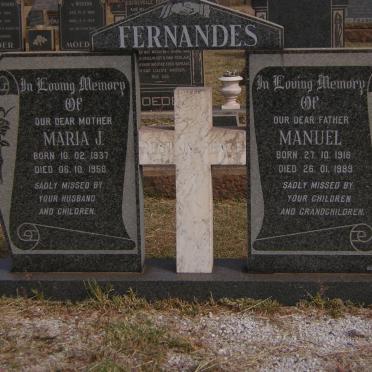 FERNANDES Manuel 1916-1989 &amp; Maria J. 1937-1958