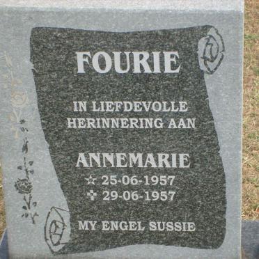 FOURIE Annemarie 1957-1957