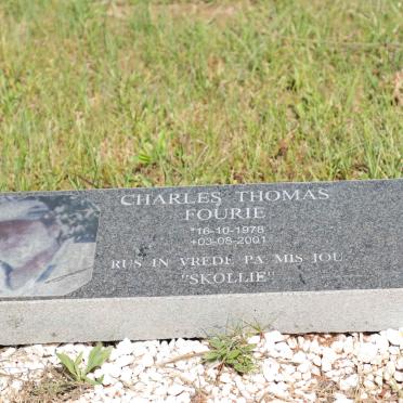 FOURIE Charles Thomas 1978-2001