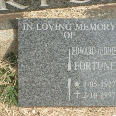 FORTUNE Edward 1927-1997