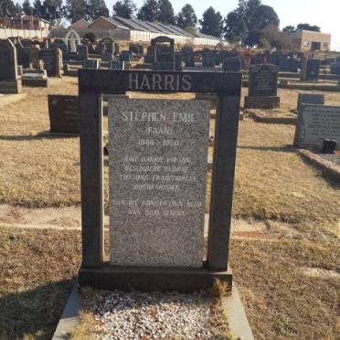 HARRIS Stephen Emil 1886-1950