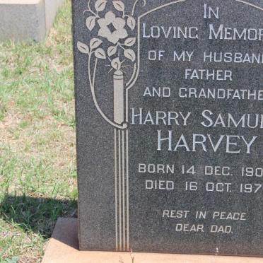 HARVEY Harry Samuel 1909-1971