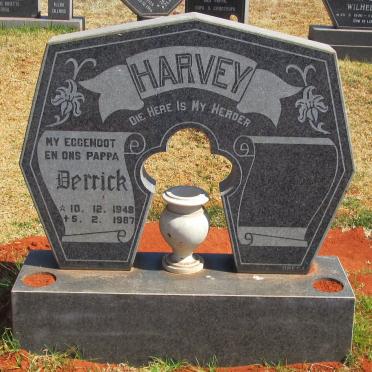 HARVEY Derrick 1948-1987